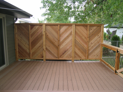 Custom Built Fence & Deck Image